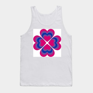 Bi clover hearts Tank Top